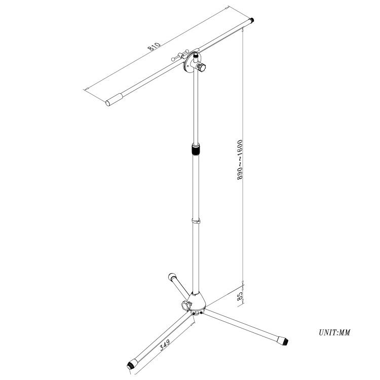 Suporte para microfone JYTS-204